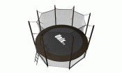 Батут UNIX line 8 ft Black&Brown (inside) Батут UNIX line 8 ft Black&Brown (inside)